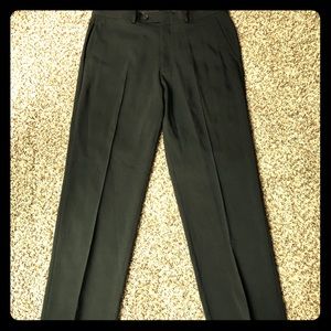 Michael Kors black charcoal slacks pants 34W 32L